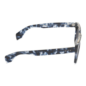 Dean Square Sunglasses | Midnight Polarized Marble | Eyewear Lenses Grey & DIFF