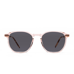 NOEL - ROSE CRYSTAL + CLEAR GLASSES