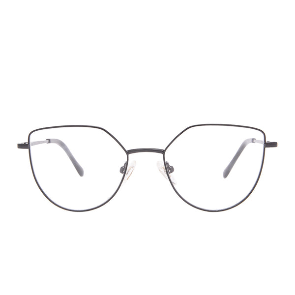 pixie - black + blue light technology clear glasses