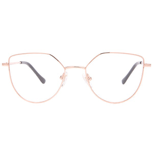 PIXIE - ROSE GOLD + BLUE LIGHT TECHNOLOGY CLEAR GLASSES