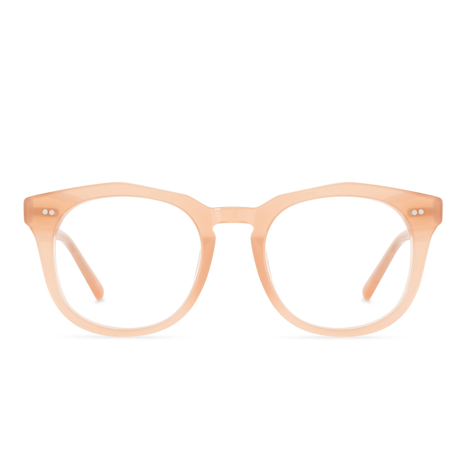 Weston Round Glasses | Rustique & Clear Blue Light Technology | DIFF ...