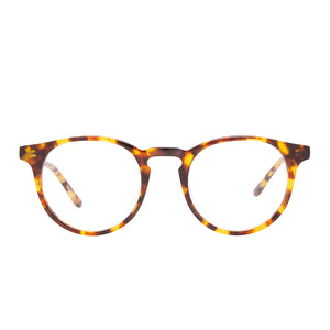 SAWYER - AMBER TORTOISE + BLUE LIGHT TECHNOLOGY CLEAR GLASSES