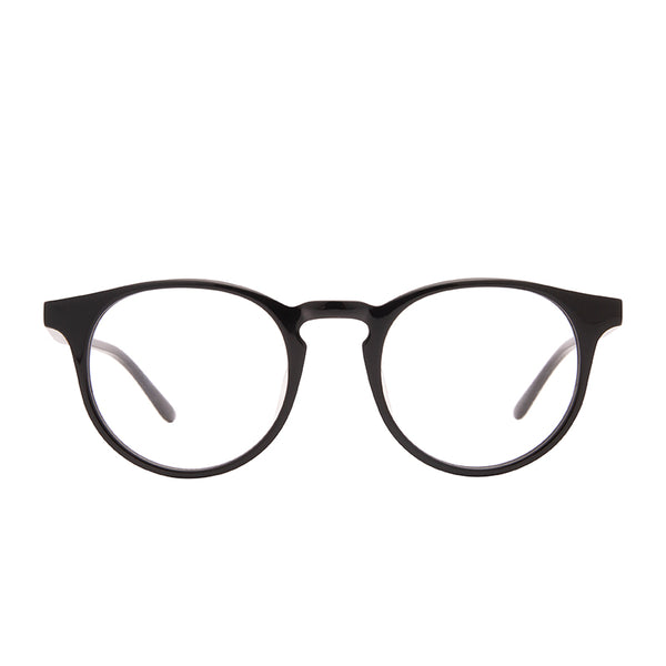 Diff Eyewear Sawyer Blue Light Readers Strength +1 Glasses Sawyer Round Glasses | Vintage Crystal & Blue Light  main image 2