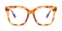 swatch for BELLA - SOLSTICE TORTOISE + BLUE LIGHT TECHNOLOGY GLASSES