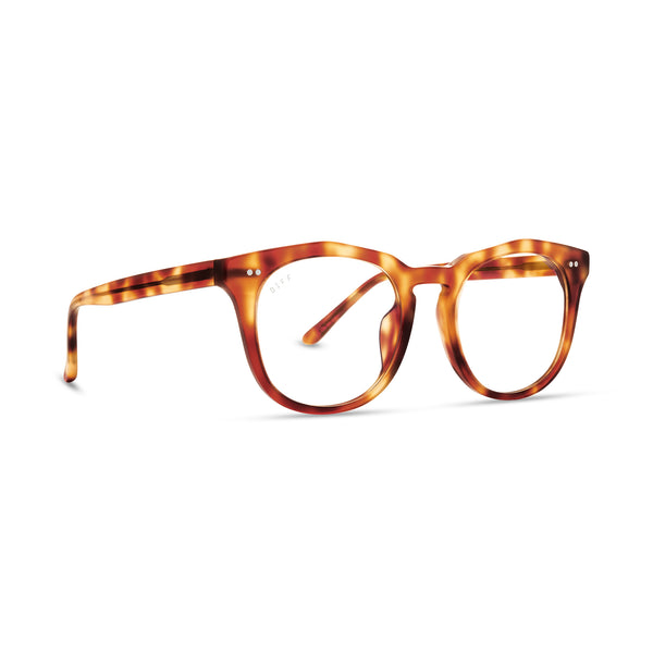 weston - solstice tortoise + blue light technology glasses 1