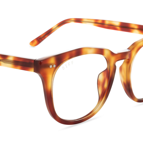 weston - solstice tortoise + blue light technology glasses 2