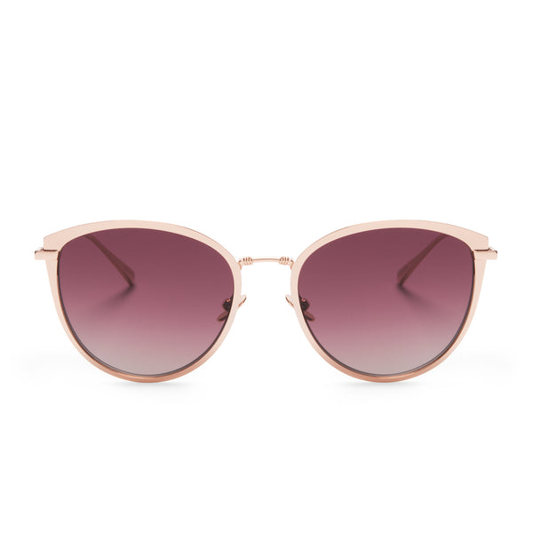 princess leia™ - alderaan gold + rebel maroon polarized sunglasses