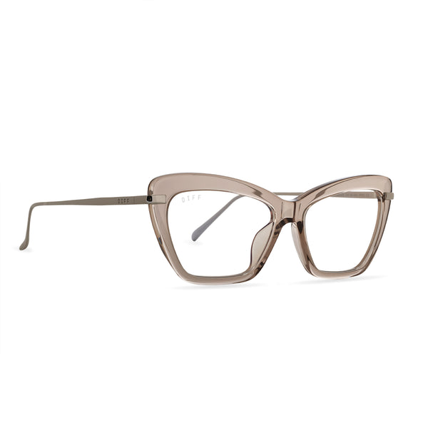 mila - vintage crystal + blue light technology glasses 2