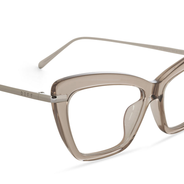 mila - vintage crystal + blue light technology glasses 1