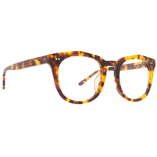 weston - amber tortoise + blue light technology clear glasses 2