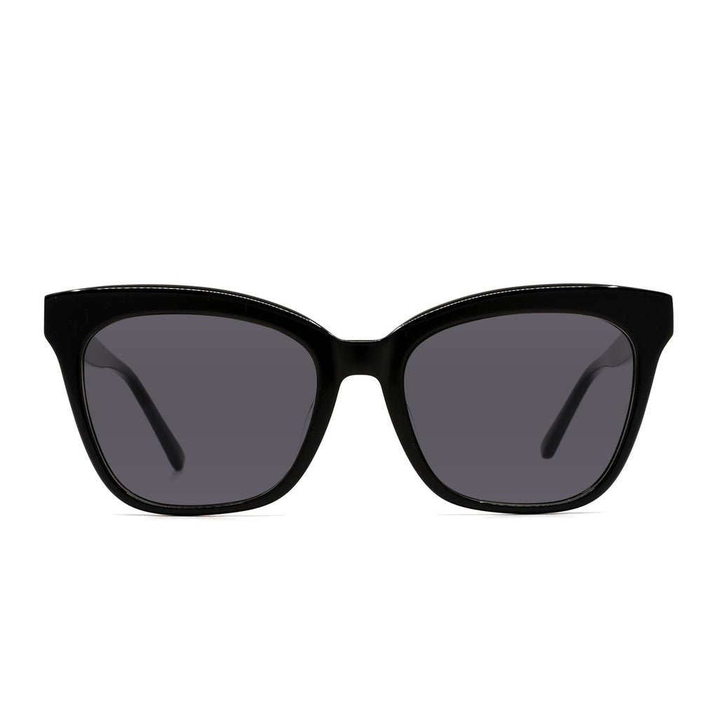 WINSTON RX - BLACK + CLEAR GLASSES – DIFF Eyewear