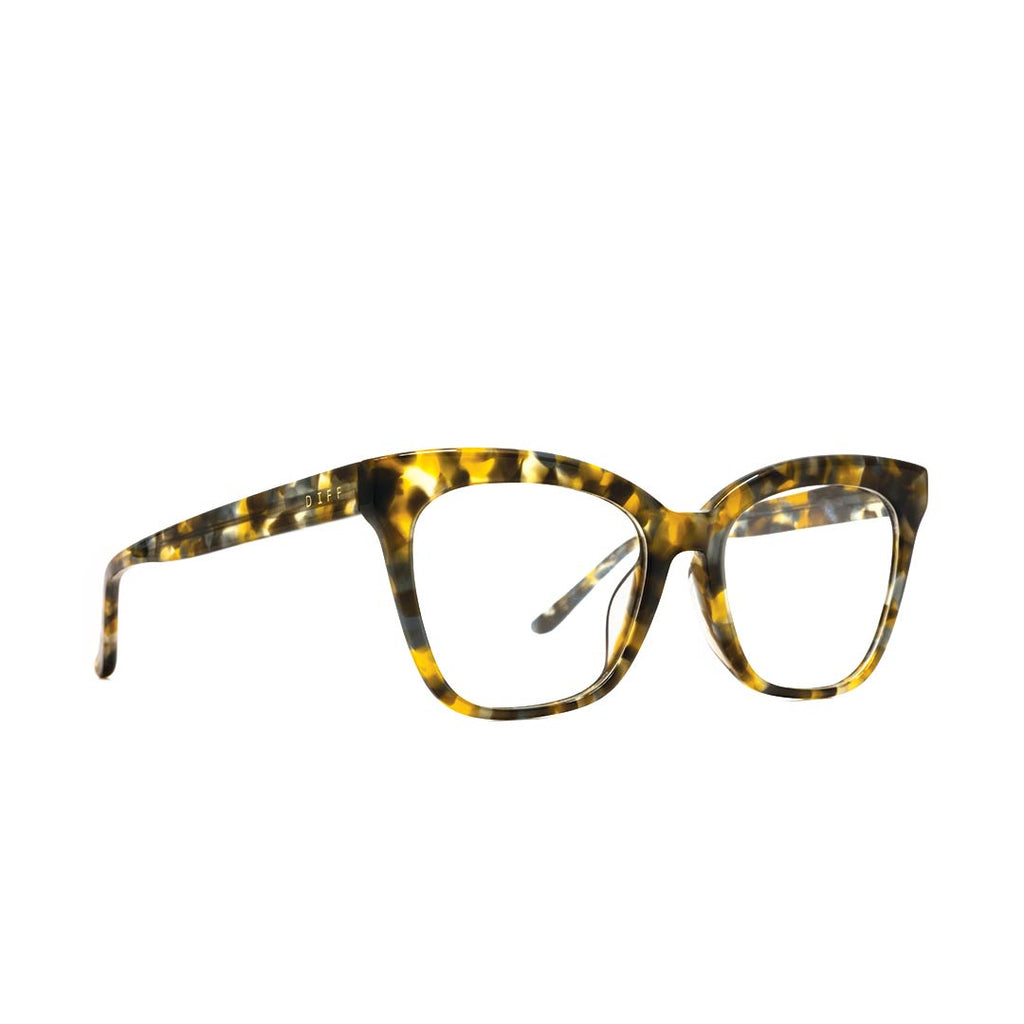 WINSTON SEA TORTOISE + BLUE LIGHT TECHNOLOGY GLASSES DIFF Eyewear