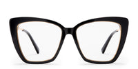 swatch for BECKY IV - BLACK + BLUE LIGHT TECHNOLOGY GLASSES