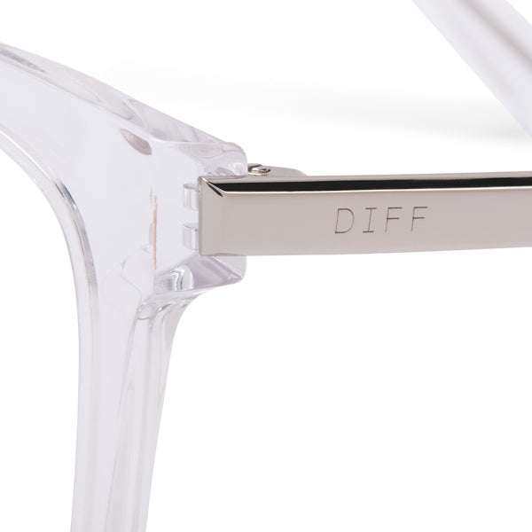 bella - clear crystal + blue light technology glasses 3