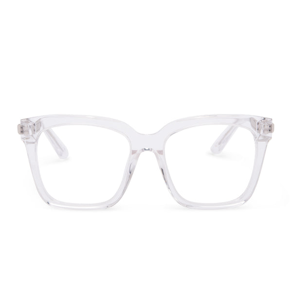 bella - clear crystal + blue light technology glasses