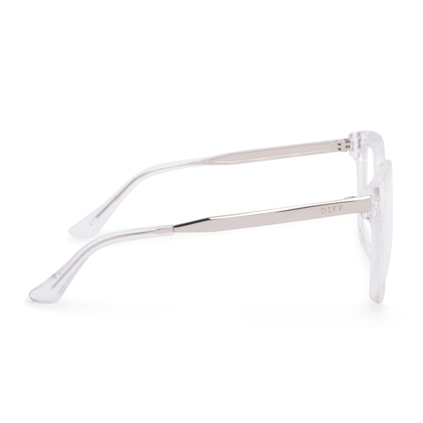 bella - clear crystal + blue light technology glasses 2