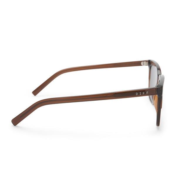 billie - whiskey + grey polarized sunglasses 5