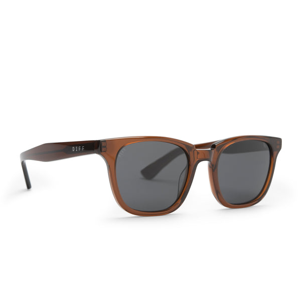 colton - whiskey + grey polarized sunglasses 2