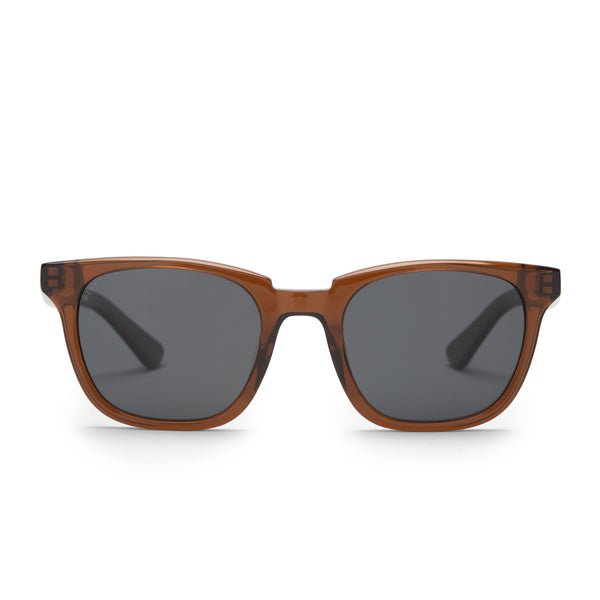 colton - whiskey + grey polarized sunglasses