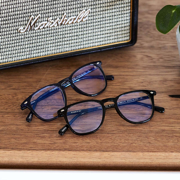 griffin - black + blue light readers 7