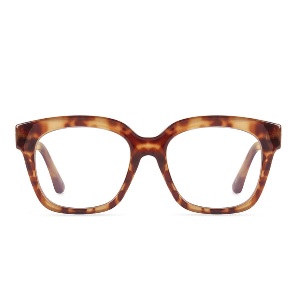ava - solstice tortoise + blue light technology glasses