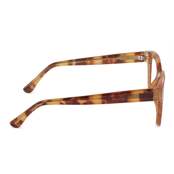 ava - solstice tortoise + blue light technology glasses 2