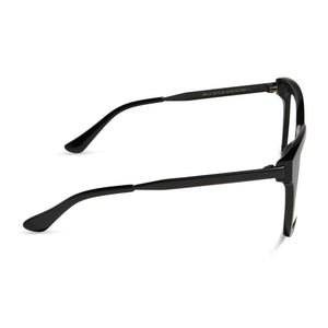 BELLA - BLACK + CLEAR GLASSES