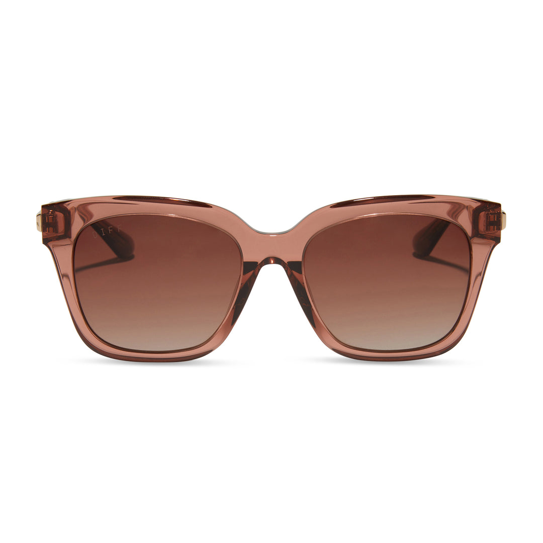 Bella XS Square Sunglasses Dusk & Dusk Gradient DIFF Eyewear