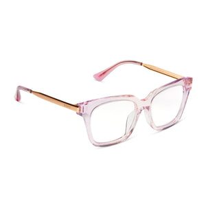 BELLA XS - ROSE OMBRE + CLEAR GLASSES