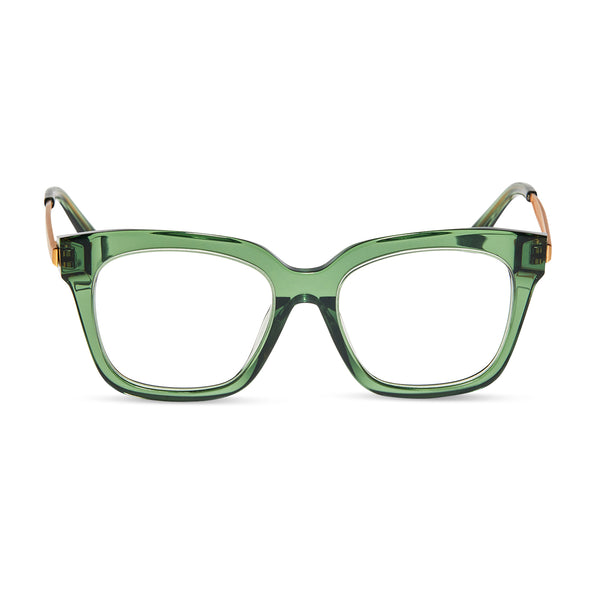bella xs - sage crystal + prescription glasses
