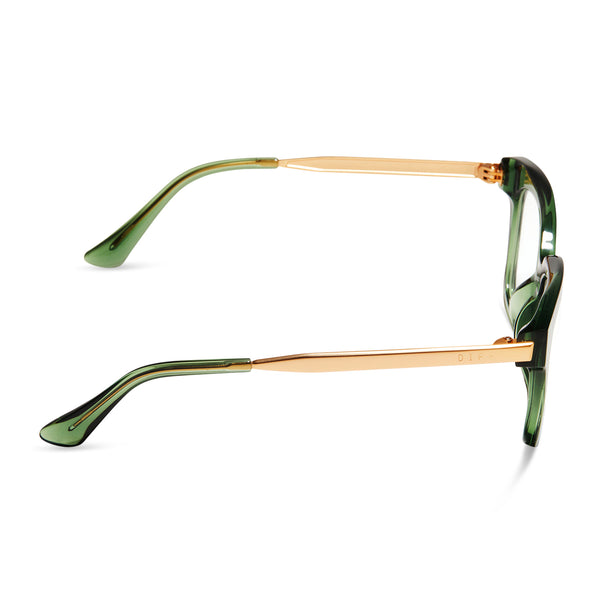 bella xs - sage crystal + prescription glasses 2