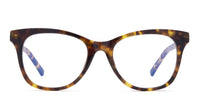 swatch for CARINA - AMBER TORTOISE + PRESCRIPTION GLASSES