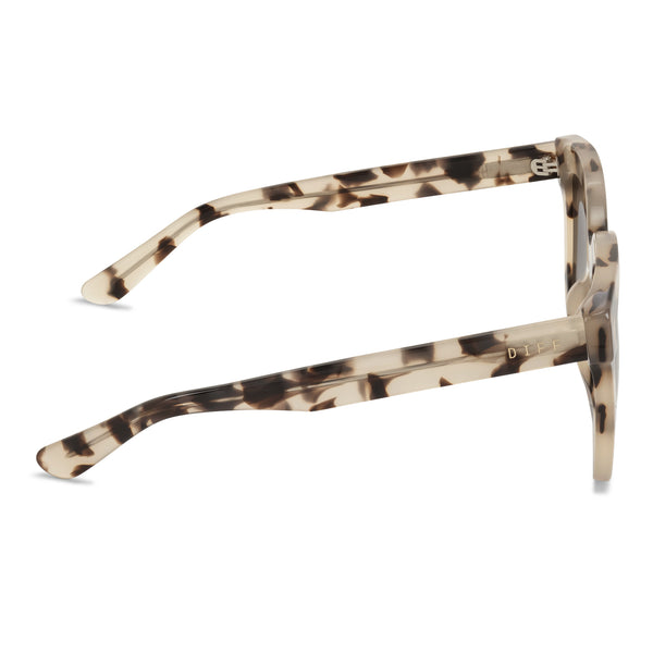 carson - cream tortoise + grey gradient + polarized sunglasses 4