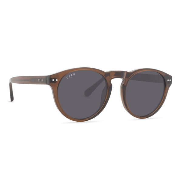 cody xl - whiskey crystal + grey polarized sunglasses 1