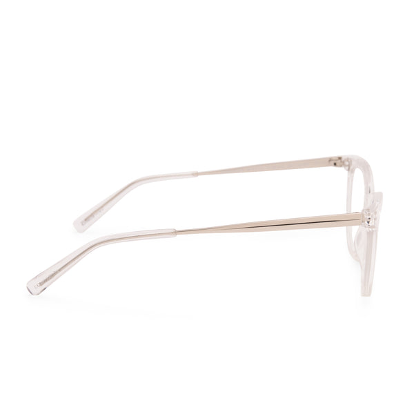 darcy - clear crystal + blue light technology glasses 2