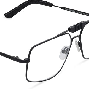 Darth Vader Aviator Glasses | Matte Black | DIFF Eyewear display picture 1