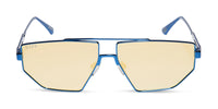 swatch for GALACTIC HEROES - METALLIC SOLAR BLUE + GALACTIC GOLD MIRROR + POLARIZED SUNGLASSES