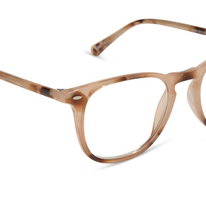 GRIFFIN - CREAM TORTOISE + BLUE LIGHT READERS | DIFF Eyewear
