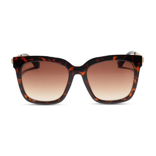 Please Read description ? H Brown Gradient Square Women\'s Sunglasses Women main image 3