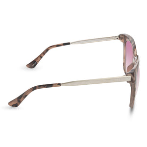 Hailey Square Sunglasses | Blush Tortoise & Rose Gradient | Diff