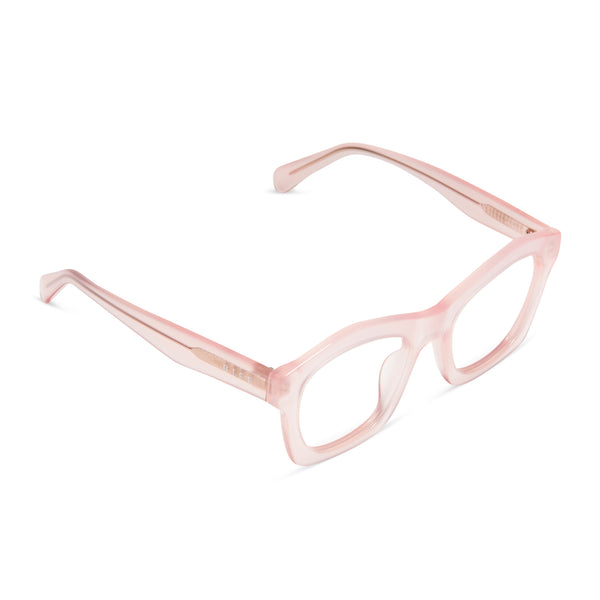 hayden - rose tea pink + prescription glasses 3