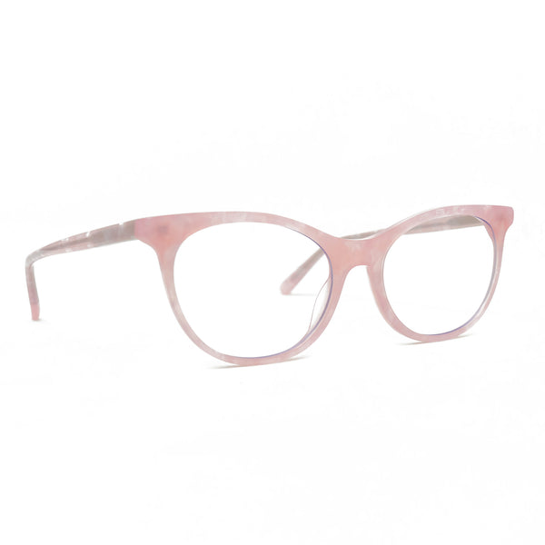 jade - geo pink + prescription glasses 1
