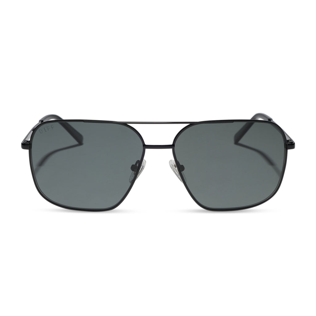 JONAS - BLACK + GREY POLARIZED SUNGLASSES