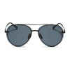 Color swatch for lenox - gold + black + grey gradient polarized sunglasses