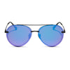 Color swatch for lenox - gold + black + grey gradient polarized sunglasses
