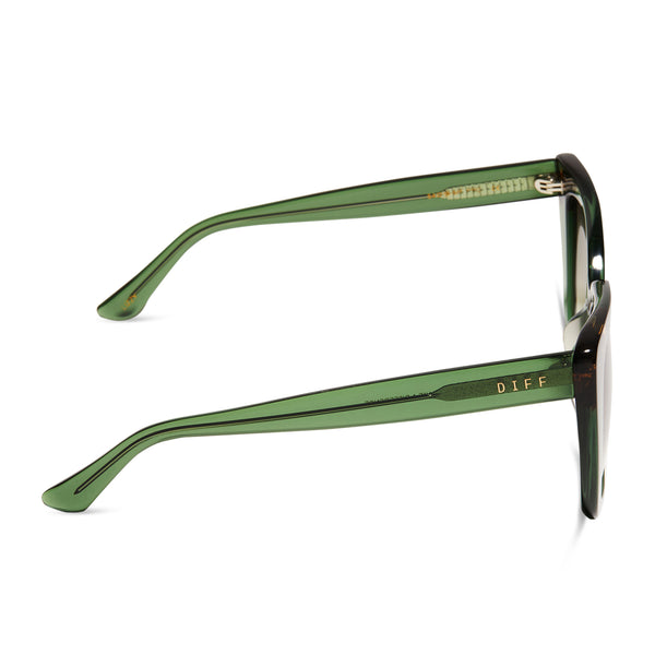lizzy - sage crystal + g15 gradient sunglasses 3