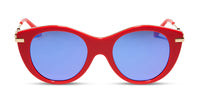 swatch for LUNA LOVEGOOD™ - LUNA PINK + PURPLE MIRROR SUNGLASSES