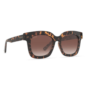 MAKAY - DARK TORTOISE + BROWN GRADIENT SUNGLASSES