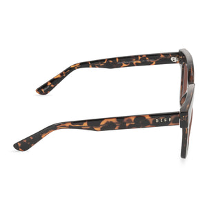 MAKAY - DARK TORTOISE + BROWN GRADIENT SUNGLASSES