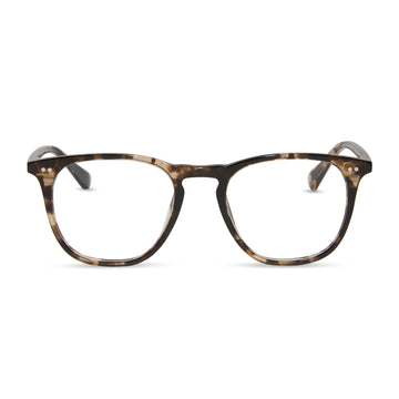Maxwell Square Glasses | Espresso Tortoise | Diff Eyewear